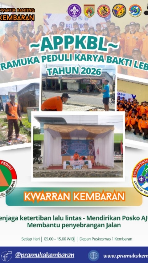Persiapan APPKBL 2026, Pramuli Kwarran Kembaran Di… Persiapan APPKBL 2026, Pramuli Kwarran Kembaran Di…