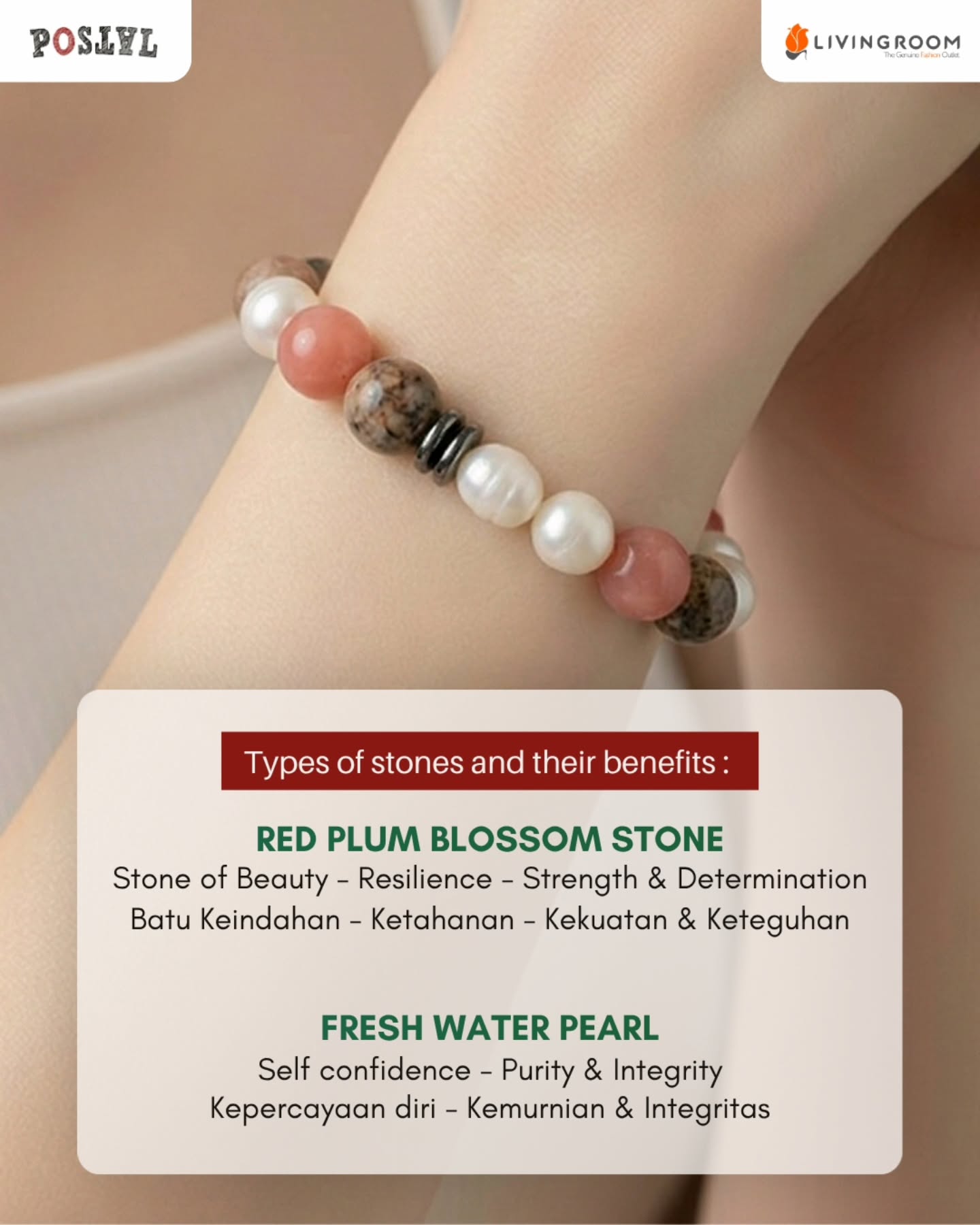 🌿 Temukan keajaiban alam dalam genggaman Anda. Koleksi batu asli kami lebih dari sekadar aksesoris, melainkan sumber energi alami untuk menjaga keseimbangan holistik tubuh dan pikiran Anda. ✨
Dari Amethyst yang menenangkan hingga Quartz yang menjernihkan, setiap batu memiliki keunikan manfaat tak ternilai yang siap menemani perjalanan kesejahteraan Anda. Dan kabar terbaiknya? Anda bisa mendapatkannya dengan harga yang sangat terjangkau! 💖
#BatuAsli #EnergiAlam #Keseimbangan #KesejahteraanHolistik #HealingStones #AksesorisEnergi #PricelessBenefits