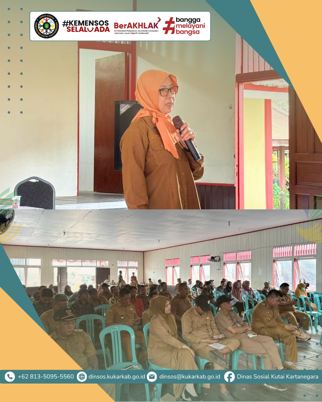 MUARA KAMAN, 05 MEI 2026 – Pemerintah Kabupaten Kutai Kartanegara melalui Dinas Sosial memberikan perhatian serius terhadap penonaktifan kepesertaan Penerima Bantuan Iuran Jaminan Kesehatan (PBI-JK) di wilayah Kecamatan Muara Kaman. Tercatat sebanyak 1.741 jiwa warga di wilayah tersebut mengalami penonaktifan kepesertaan oleh pemerintah pusat berdasarkan Keputusan Menteri Sosial Nomor 3/HUK/2026.
.
.
.
.
.
Selengkapnya di : https://dinsos.kukarkab.go.id/index.php/2026/05/06/dinsos-kukar-tekankan-akurasi-data-di-muara-kaman-1-741-kepesertaan-pbi-jk-masuk-tahap-verifikasi-ulang/