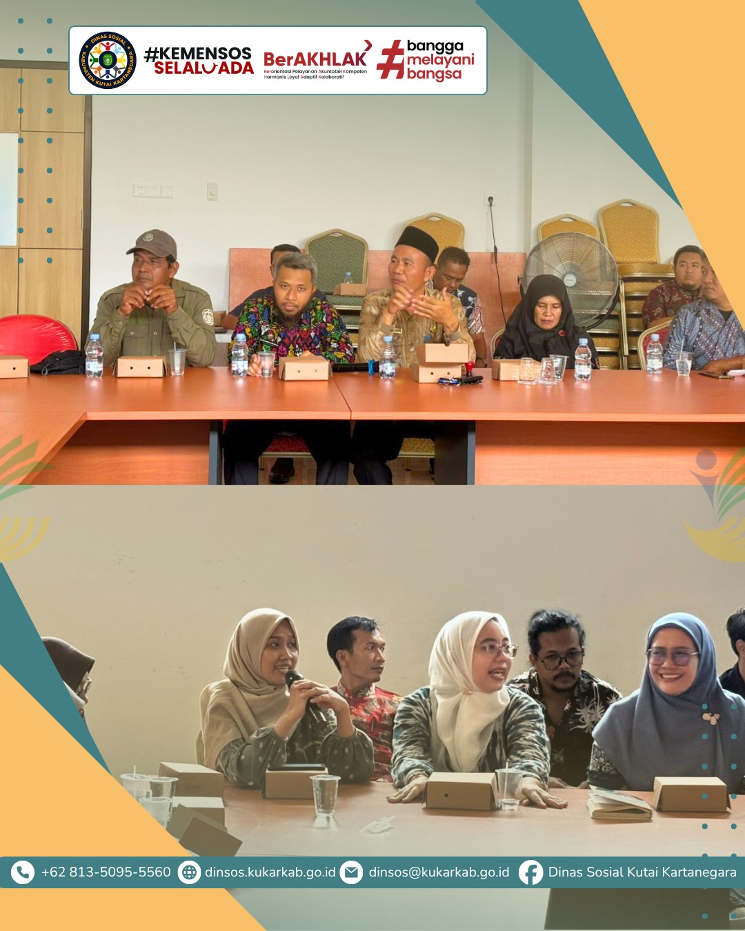 SAMBOJA, 7 Mei 2026 – Dinas Sosial Kabupaten Kutai Kartanegara kembali memperluas jangkauan sosialisasi reaktivasi jaminan kesehatan bagi masyarakat. Kali ini, perhatian difokuskan pada Kecamatan Samboja, menyusul adanya penonaktifan 1.684 jiwa kepesertaan Penerima Bantuan Iuran Jaminan Kesehatan (PBI-JK) oleh pemerintah pusat.
.
.
.
.
.
Selengkapnya di : https://dinsos.kukarkab.go.id/index.php/2026/05/08/dinsos-kukar-kawal-hak-kesehatan-masyarakat-samboja-1-684-data-pbi-jk-masuk-agenda-reaktivasi/