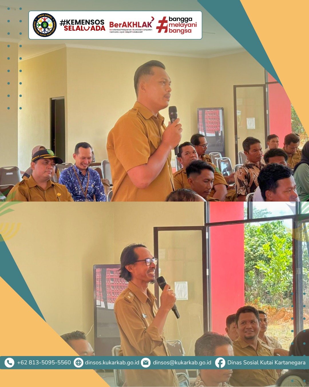 KOTA BANGUN DARAT, 12 Mei 2026 – Dinas Sosial Kabupaten Kutai Kartanegara terus memperluas jangkauan pemutakhiran data jaminan kesehatan hingga ke wilayah kecamatan hasil pemekaran. Di Kecamatan Kota Bangun Darat, tercatat sebanyak 592 jiwa kepesertaan Penerima Bantuan Iuran Jaminan Kesehatan (PBI-JK) yang saat ini dalam status nonaktif oleh pemerintah pusat.
.
.
.
.
.
Selengkapnya di : https://dinsos.kukarkab.go.id/index.php/2026/05/12/dinsos-kukar-sasar-kota-bangun-darat-pastikan-592-jiwa-kembali-tercover-jaminan-kesehatan-pbi-jk/
