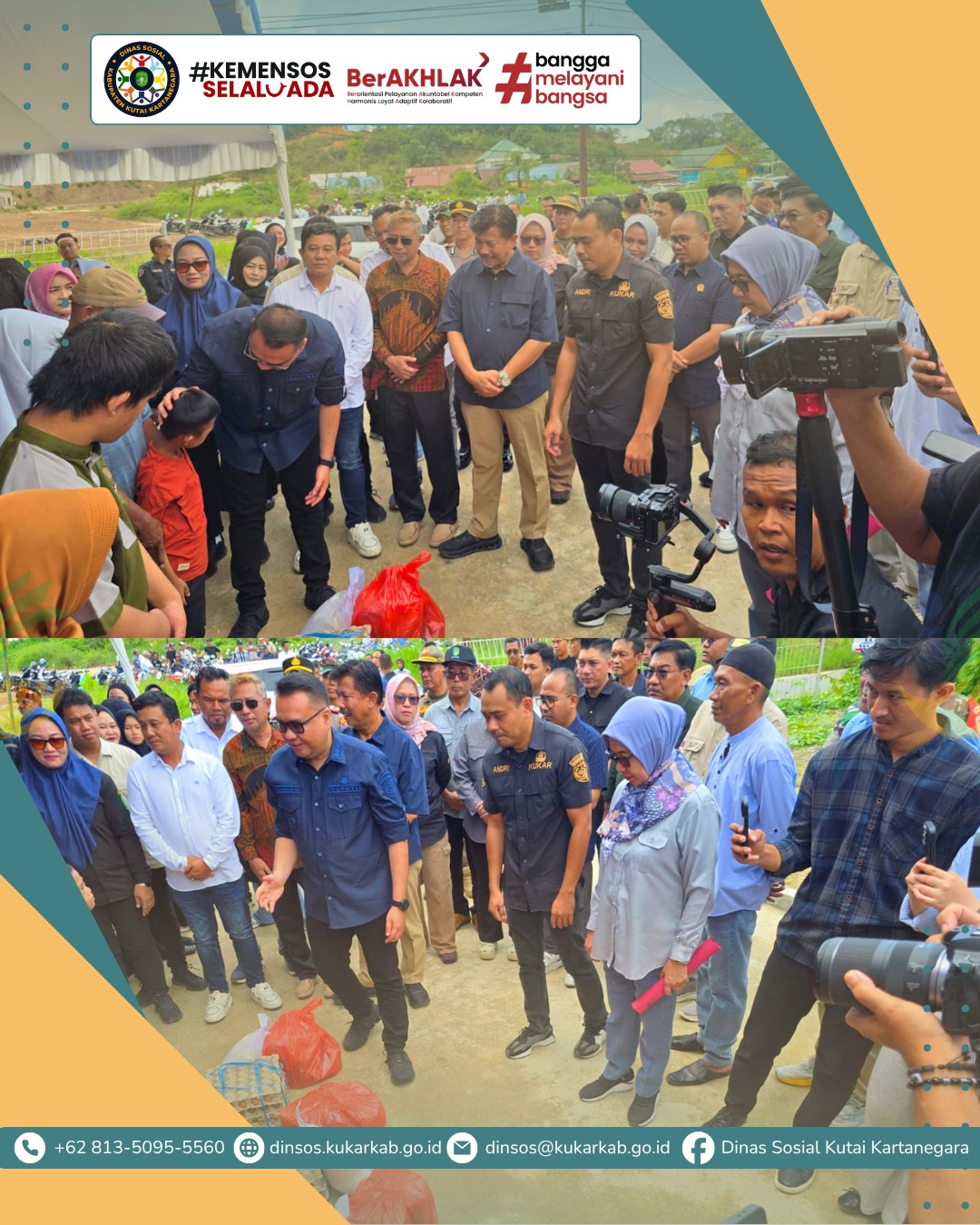 SANGA-SANGA, 14 Mei 2026 – Pemerintah Kabupaten Kutai Kartanegara (Kukar) terus memperkuat komitmennya dalam meningkatkan pemenuhan gizi dan pelayanan sosial bagi masyarakat. Pada Kamis (14/5/2026), Bupati Kutai Kartanegara, dr. Aulia Rahman Basri, meresmikan Dapur Makan Bergizi Gratis (MBG) Satuan Pelayanan Pemenuhan Gizi (SPPG) Bintang Kaltim Sangasanga yang berlokasi di Jalan Corong, Kecamatan Sanga-Sanga.
.
.
.
.
.
Selengkapnya di : https://dinsos.kukarkab.go.id/index.php/2026/05/15/bupati-kukar-resmikan-dapur-makan-bergizi-gratis-dan-salurkan-bantuan-permakanan-di-sanga-sanga/