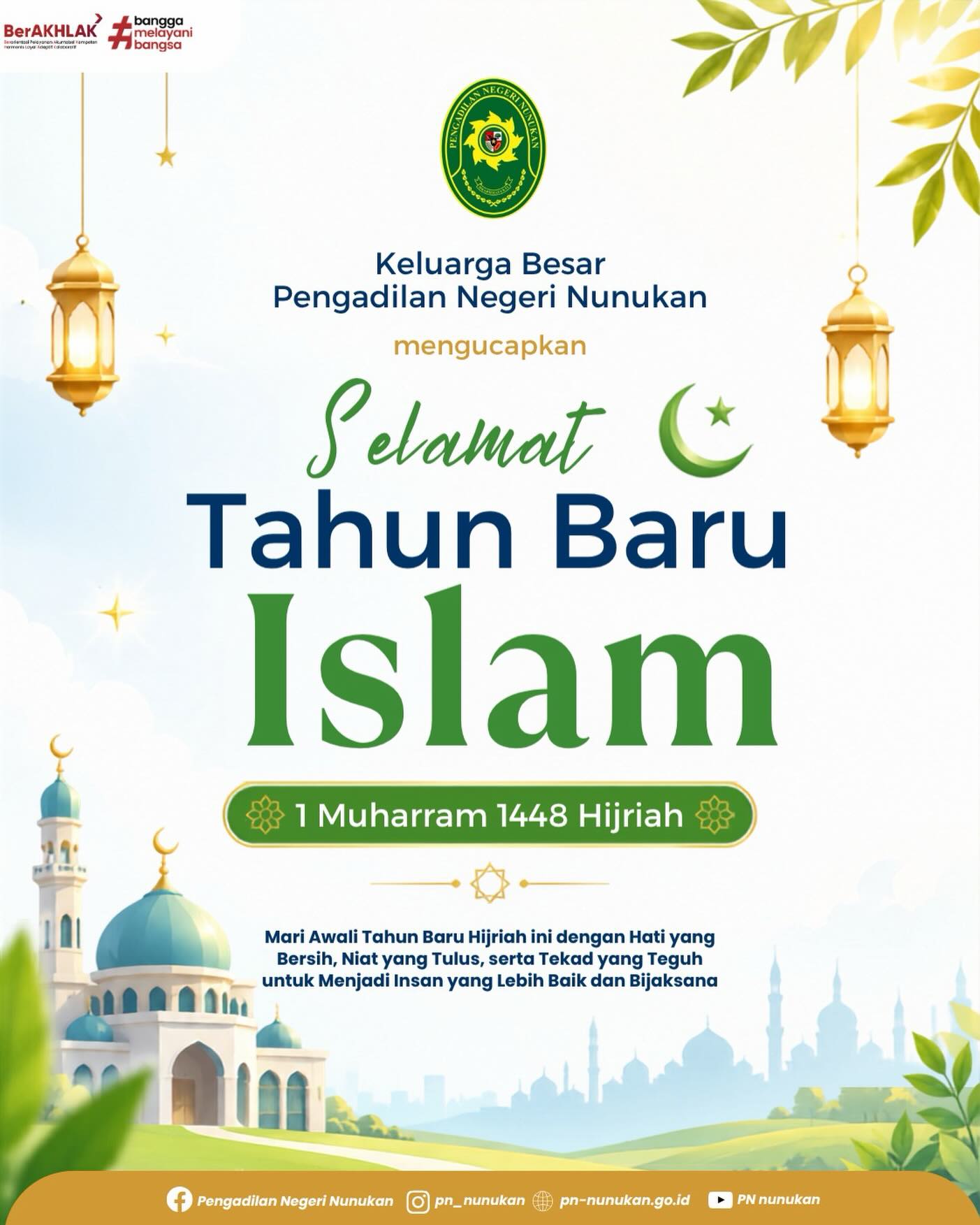 Keluarga Besar Pengadilan Negeri Nunukan, mengucap…