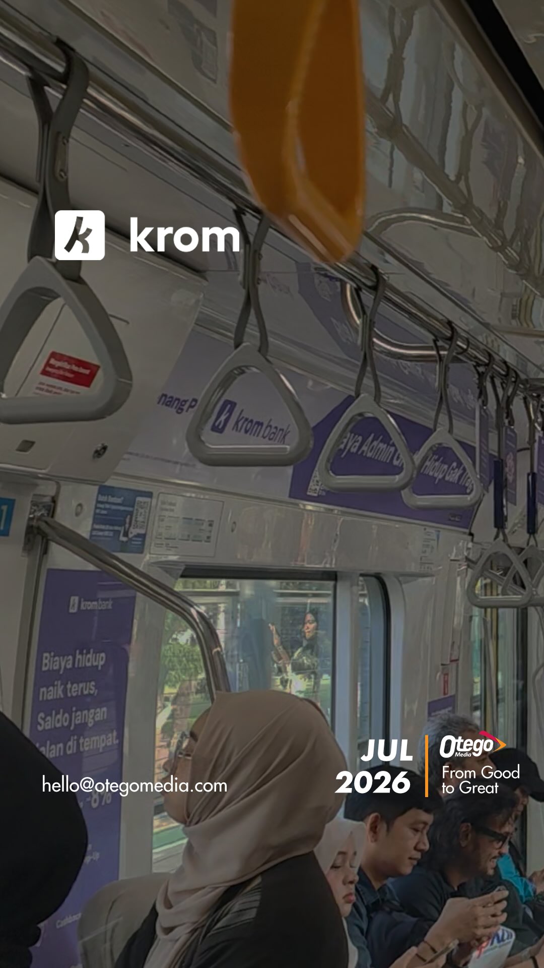 Perjalanan yang aman dimulai dengan keputusan finansial yang tepat.
Krom Bank hadir dengan solusi perbankan digital yang membantu saldo tetap bertumbuh dengan bunga kompetitif hingga 8% p.a. dan gratis biaya admin.Yuk, download aplikasi Krom Bank dan mulai kelola keuanganmu lebih cerdas hari ini!
