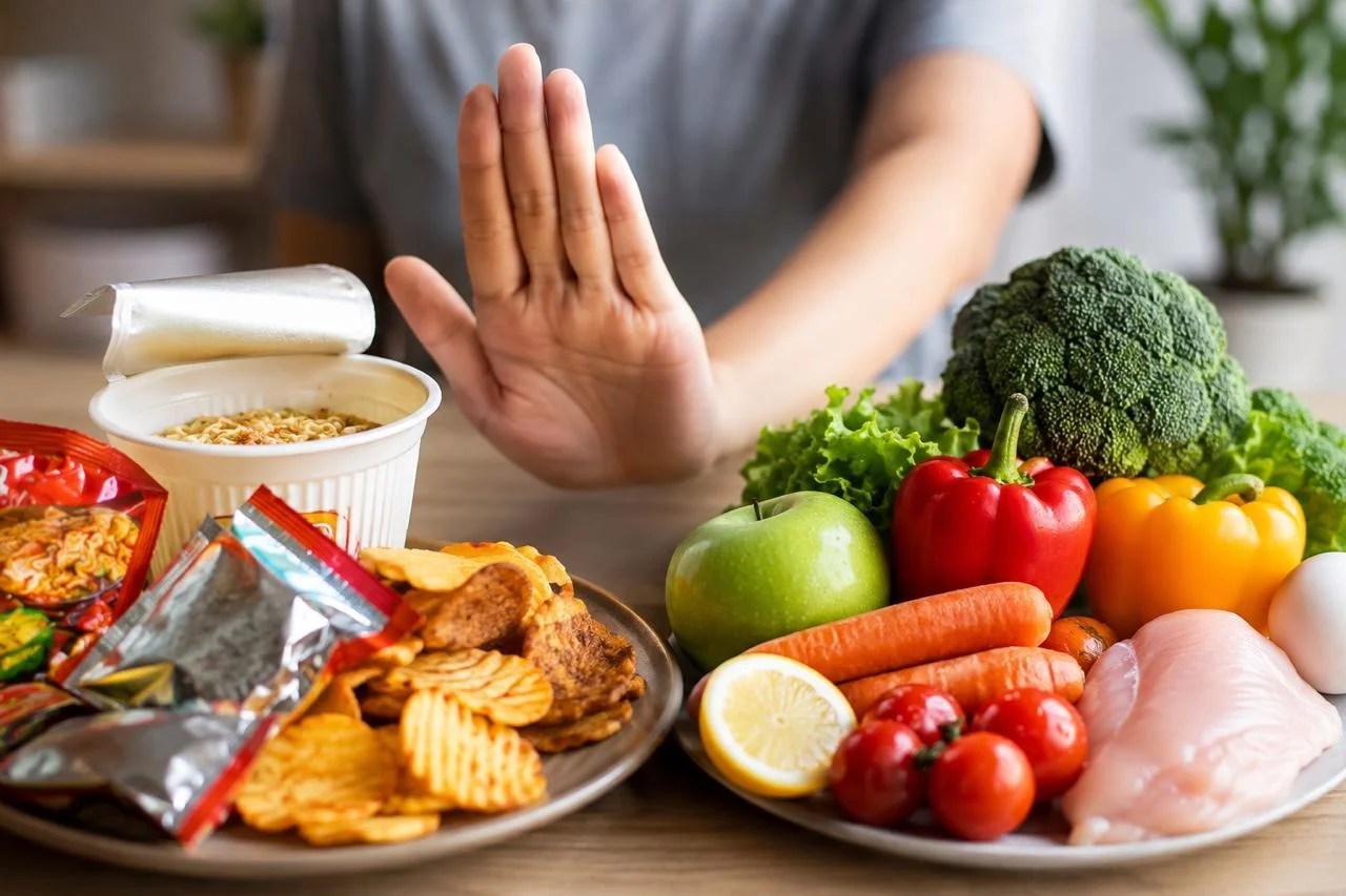 Makanan Instan: Praktis di Meja, Jangan Sampai Jadi Kebiasaan Setiap Hari Siaran Berita — Di tengah kehidupan yang serba cepat, makanan instan seolah menjadi jawaban paling mudah ketika waktu memasak terbatas. Cukup membuka kemasan, memasaknya beberapa menit, lalu makanan siap disantap. Rasanya beragam, harganya relatif terjangkau, dan mudah ditemukan hampir di mana saja. Bagi pelajar yang dikejar tugas, pekerja yang pulang larut malam, hingga masyarakat yang memiliki aktivitas padat, makanan instan memang menawarkan kepraktisan. Namun, ada satu hal yang sering terlupakan: praktis bukan berarti boleh dikonsumsi tanpa batas. Makanan instan bukanlah sesuatu yang harus ditakuti. Mengonsumsinya sesekali dalam pola makan yang seimbang tidak serta merta membuat seseorang mengalami masalah kesehatan.... https://siaran-berita.com/makanan-instan-praktis-di-meja-jangan-sampai-jadi-kebiasaan-setiap-hari/ Makanan Instan: Praktis di Meja, Jangan Sampai Jadi Kebiasaan Setiap Hari Siaran Berita — Di tengah kehidupan yang serba cepat, makanan instan seolah menjadi jawaban paling mudah ketika waktu memasak terbatas. Cukup membuka kemasan, memasaknya beberapa menit, lalu makanan siap disantap. Rasanya beragam, harganya relatif terjangkau, dan mudah ditemukan hampir di mana saja. Bagi pelajar yang dikejar tugas, pekerja yang pulang larut malam, hingga masyarakat yang memiliki aktivitas padat, makanan instan memang menawarkan kepraktisan. Namun, ada satu hal yang sering terlupakan: praktis bukan berarti boleh dikonsumsi tanpa batas. Makanan instan bukanlah sesuatu yang harus ditakuti. Mengonsumsinya sesekali dalam pola makan yang seimbang tidak serta merta membuat seseorang mengalami masalah kesehatan.... https://siaran-berita.com/makanan-instan-praktis-di-meja-jangan-sampai-jadi-kebiasaan-setiap-hari/