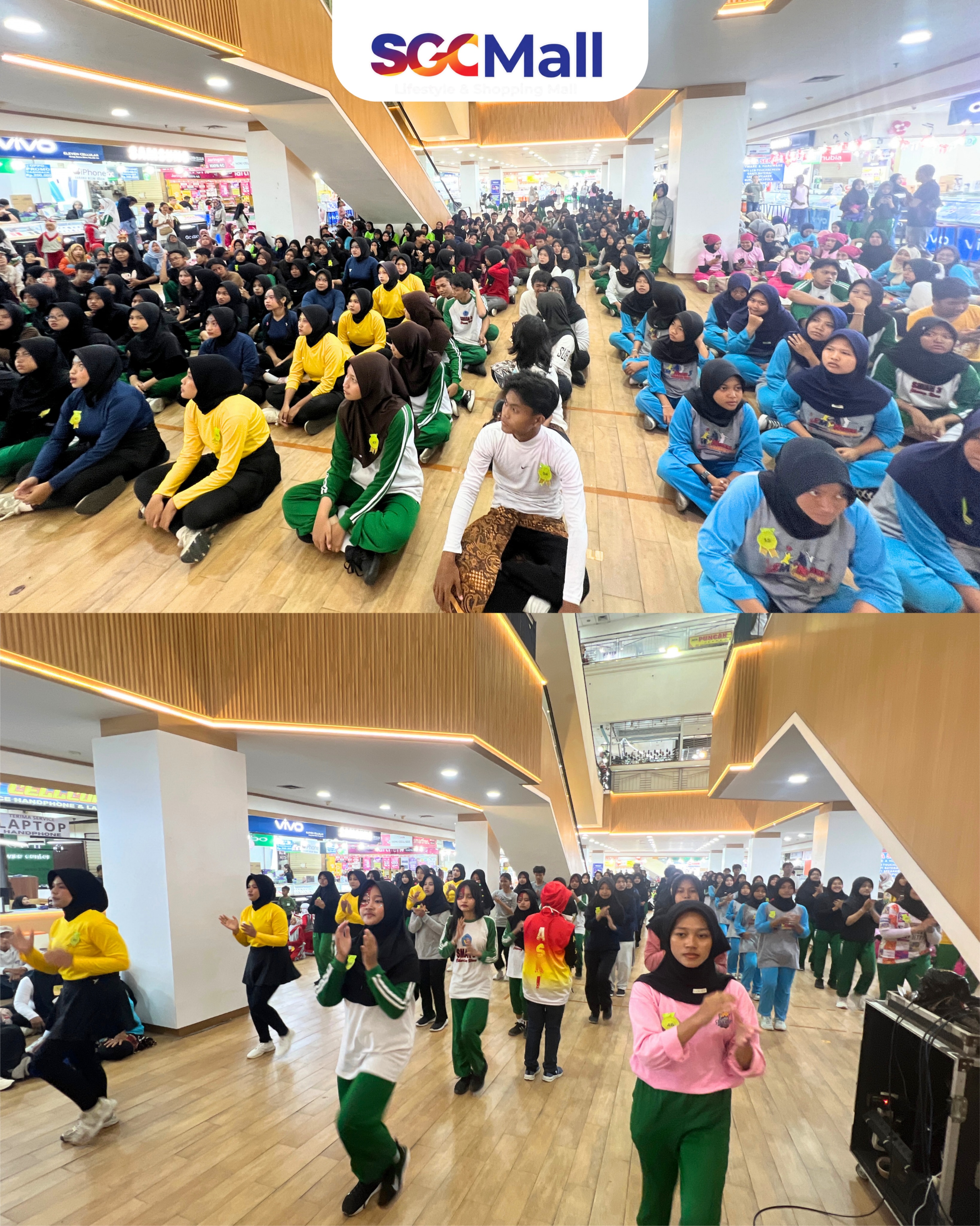 Akhir pekan kemarin, SGC Mall Cikarang dipenuhi energi positif, semangat kompetisi, dan keseruan olahraga bersama! ๐
Mulai dari Lomba Olahraga Tradisional hingga Senam Bersama & Lomba Senam dalam rangka FORMASKAB IV Kabupaten Bekasi 2026, semuanya berlangsung meriah bersama para peserta, keluarga, teman, dan komunitas. ๐โจ
Terima kasih untuk seluruh peserta, komunitas, dan semua pihak yang telah ikut meramaikan kegiatan di SGC Mall. Sampai jumpa di keseruan berikutnya! ๐โจ
#SGCMall #SGCMallCikarang #RecapSGC #OlahragaBersama #HidupSehat