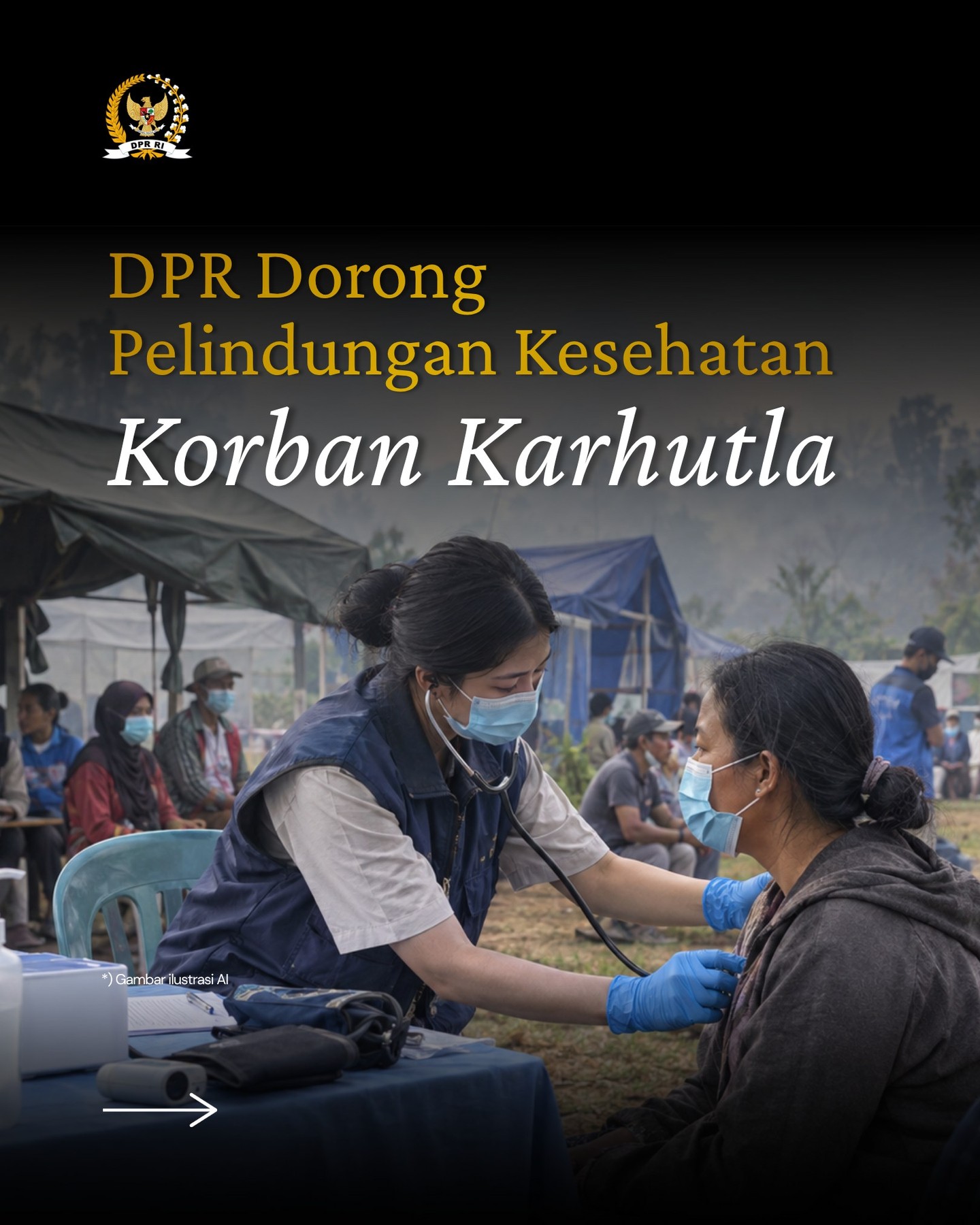 DPR Dorong Pelindungan Kesehatan Korban Karhutla